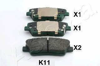 Ashika 51-0K-K11 Brake Pad Set, disc brake 510KK11: Buy near me at 2407.PL in Poland at an Affordable price!