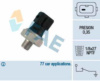 FAE 12470 Oil pressure sensor 12470: Buy near me in Poland at 2407.PL - Good price!