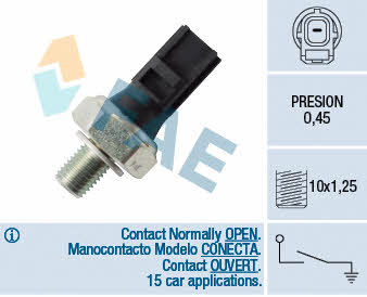 FAE 12614 Oil pressure sensor 12614: Buy near me in Poland at 2407.PL - Good price!