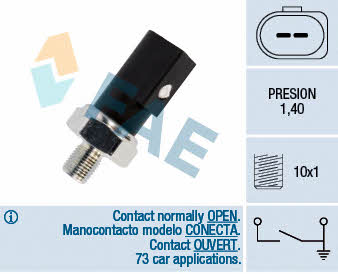 FAE 12850 Oil pressure sensor 12850: Buy near me at 2407.PL in Poland at an Affordable price!