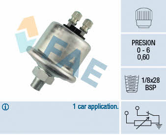 FAE 14710 Oil pressure sensor 14710: Buy near me in Poland at 2407.PL - Good price!