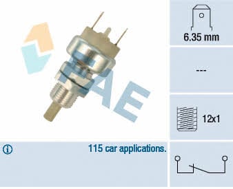 FAE 24150 Brake light switch 24150: Buy near me in Poland at 2407.PL - Good price!