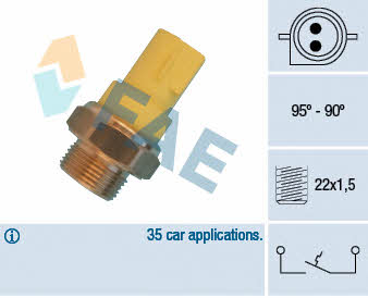 FAE 36330 Fan switch 36330: Buy near me in Poland at 2407.PL - Good price!