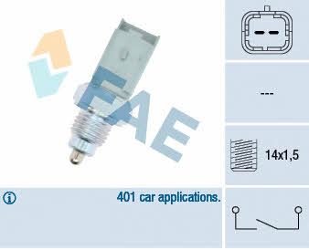 FAE 40491 Reverse gear sensor 40491: Buy near me in Poland at 2407.PL - Good price!