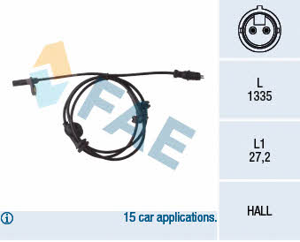 FAE 78047 Sensor ABS 78047: Buy near me in Poland at 2407.PL - Good price!