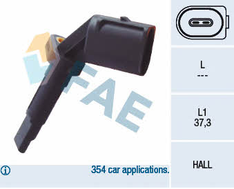 FAE 78090 Sensor ABS 78090: Buy near me at 2407.PL in Poland at an Affordable price!