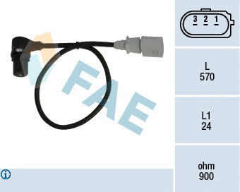 FAE 79056 Crankshaft position sensor 79056: Buy near me in Poland at 2407.PL - Good price!