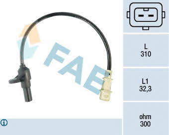 FAE 79084 Датчик положения коленчатого вала 79084: Отличная цена - Купить в Польше на 2407.PL!