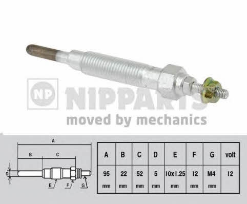 Nipparts J5715000 Glow plug J5715000: Buy near me in Poland at 2407.PL - Good price!