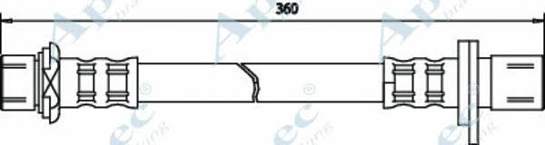 APEC braking HOS3209 Гальмівний шланг HOS3209: Приваблива ціна - Купити у Польщі на 2407.PL!