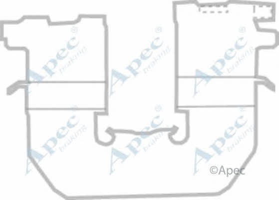 APEC braking KIT1173 Montagesatz für Bremsbacken KIT1173: Kaufen Sie zu einem guten Preis in Polen bei 2407.PL!