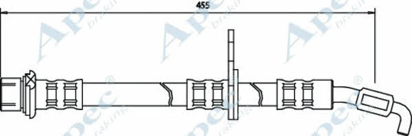 APEC braking HOS3531 Brake Hose HOS3531: Buy near me in Poland at 2407.PL - Good price!