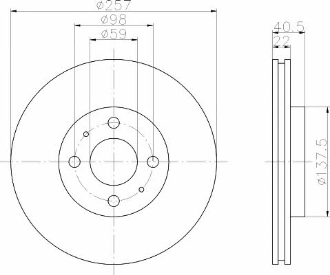 Buy Hella-Pagid 8DD 355 103-971 at a low price in Poland!