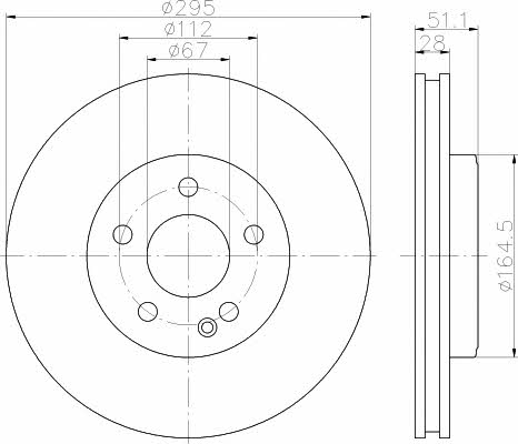 Buy Hella-Pagid 8DD 355 119-591 at a low price in Poland!