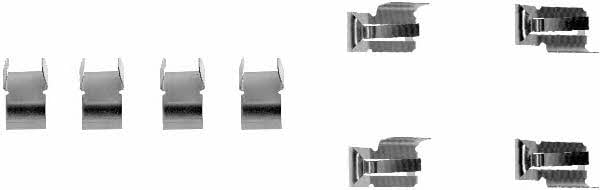 Hella-Pagid 8DZ 355 202-211 Mounting kit brake pads 8DZ355202211: Buy near me at 2407.PL in Poland at an Affordable price!