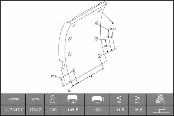 Beral 1734717000015618 Trommelbremsbelagsatz 1734717000015618: Kaufen Sie zu einem guten Preis in Polen bei 2407.PL!