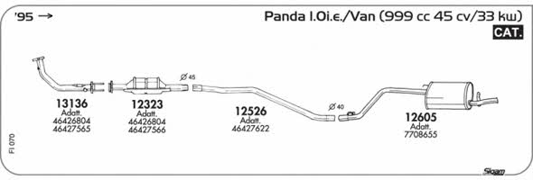 Sigam FI070 Układ wydechowy FI070: Dobra cena w Polsce na 2407.PL - Kup Teraz!