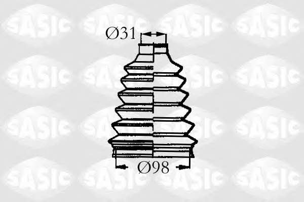 Sasic 4003466 Outer drive shaft boot, kit 4003466: Buy near me in Poland at 2407.PL - Good price!