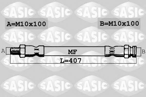 Sasic SBH6357 Przewód hamulcowy elastyczny SBH6357: Dobra cena w Polsce na 2407.PL - Kup Teraz!