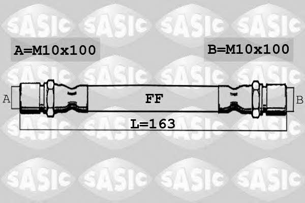 Sasic SBH6384 Przewód hamulcowy elastyczny SBH6384: Dobra cena w Polsce na 2407.PL - Kup Teraz!