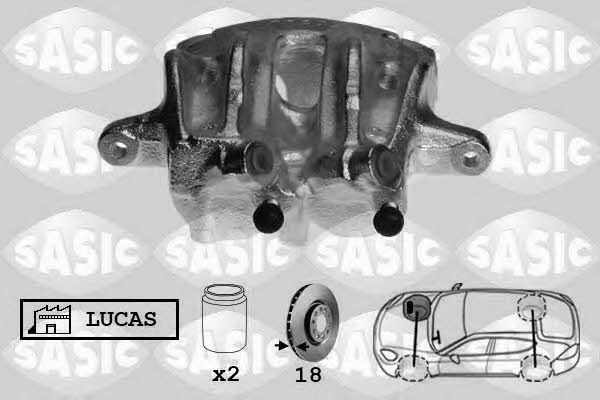 Sasic SCA0063 Суппорт тормозной передний правый SCA0063: Отличная цена - Купить в Польше на 2407.PL!