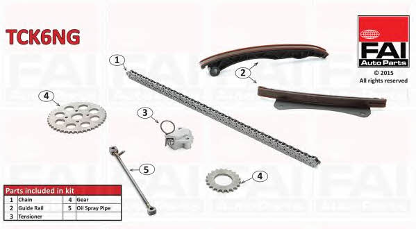 FAI TCK6NG Timing chain kit TCK6NG: Buy near me at 2407.PL in Poland at an Affordable price!