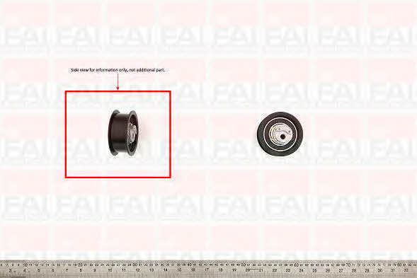 FAI T9309 Tensioner pulley, timing belt T9309: Buy near me in Poland at 2407.PL - Good price!