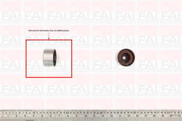 FAI T9380 Tensioner pulley, timing belt T9380: Buy near me in Poland at 2407.PL - Good price!