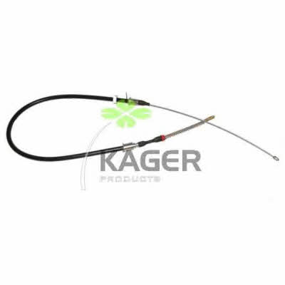 Kager 19-0873 Parking brake cable left 190873: Buy near me in Poland at 2407.PL - Good price!