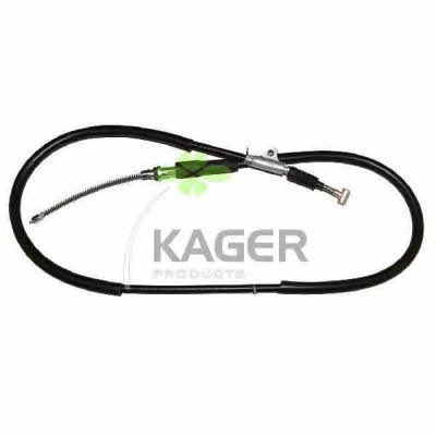 Kager 19-6356 Parking brake cable, right 196356: Buy near me in Poland at 2407.PL - Good price!