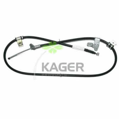 Kager 19-6508 Parking brake cable left 196508: Buy near me in Poland at 2407.PL - Good price!