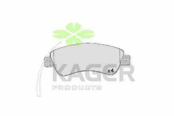 Kager 35-0077 Brake Pad Set, disc brake 350077: Buy near me in Poland at 2407.PL - Good price!
