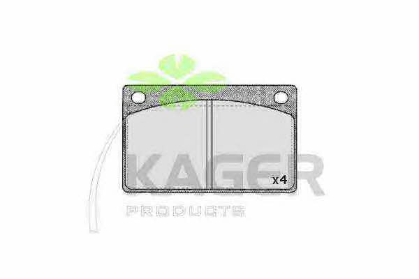 Kager 35-0359 Brake Pad Set, disc brake 350359: Buy near me in Poland at 2407.PL - Good price!