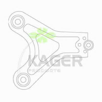 Kager 87-0735 Track Control Arm 870735: Buy near me in Poland at 2407.PL - Good price!