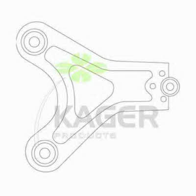 Kager 87-1136 Track Control Arm 871136: Buy near me at 2407.PL in Poland at an Affordable price!