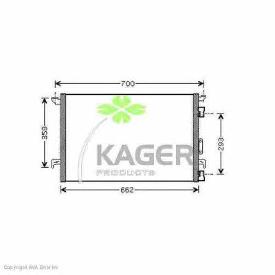 Kager 94-5268 Cooler Module 945268: Buy near me in Poland at 2407.PL - Good price!
