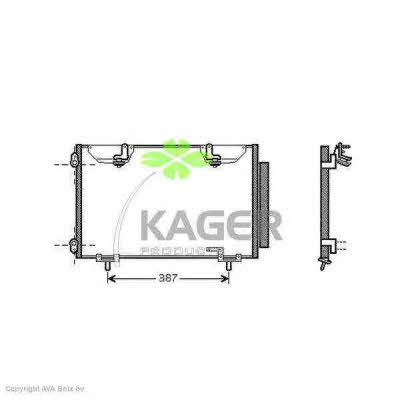 Kager 94-5357 Cooler Module 945357: Buy near me in Poland at 2407.PL - Good price!