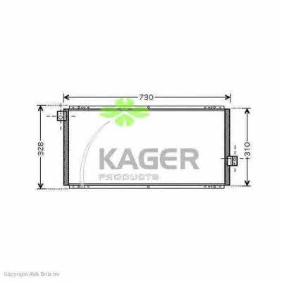 Kager 94-6024 Cooler Module 946024: Buy near me in Poland at 2407.PL - Good price!