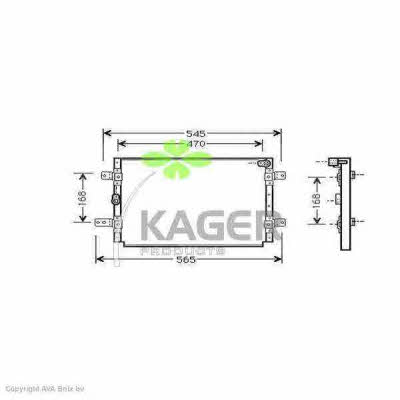 Kager 94-6311 Cooler Module 946311: Buy near me in Poland at 2407.PL - Good price!