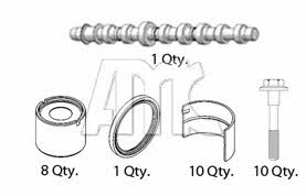 Amadeo Marti Carbonell 666833K Camshaft set 666833K: Buy near me in Poland at 2407.PL - Good price!