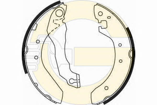 Girling 5161761 Brake shoe set 5161761: Buy near me at 2407.PL in Poland at an Affordable price!