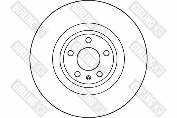 Girling 6046955 Front brake disc ventilated 6046955: Buy near me in Poland at 2407.PL - Good price!
