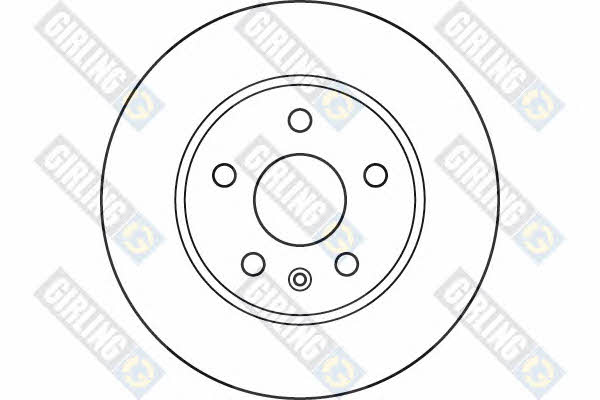 Girling 6049955 Front brake disc ventilated 6049955: Buy near me at 2407.PL in Poland at an Affordable price!