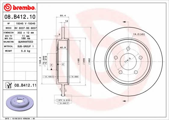 AP (Brembo) 15045 Tarcza hamulcowa 15045: Dobra cena w Polsce na 2407.PL - Kup Teraz!