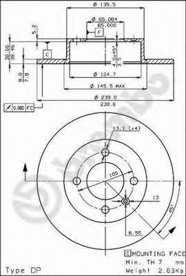 AP (Brembo) 10009 Tarcza hamulcowa 10009: Dobra cena w Polsce na 2407.PL - Kup Teraz!