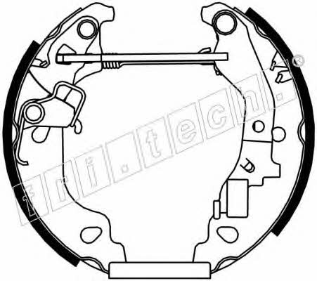Fri.tech 16167 Szczęki hamulcowe, zestaw 16167: Dobra cena w Polsce na 2407.PL - Kup Teraz!
