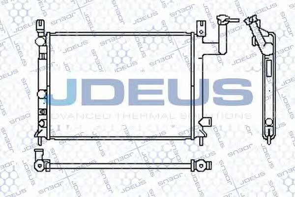 J. Deus 019N04 Радиатор охлаждения двигателя 019N04: Купить в Польше - Отличная цена на 2407.PL!