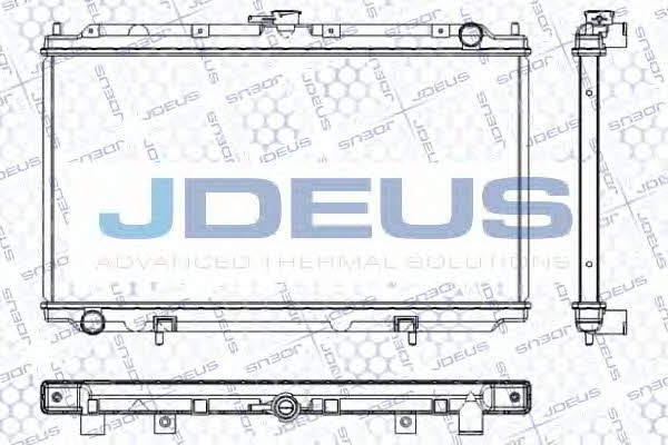 J. Deus RA0190171 Radiator, engine cooling RA0190171: Buy near me in Poland at 2407.PL - Good price!