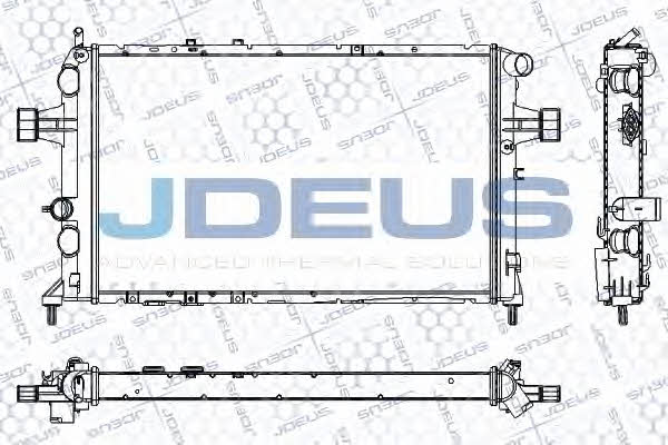 J. Deus RA0200820 Радіатор охолодження двигуна RA0200820: Приваблива ціна - Купити у Польщі на 2407.PL!