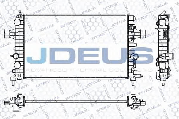 J. Deus RA0200990 Радиатор охлаждения двигателя RA0200990: Отличная цена - Купить в Польше на 2407.PL!